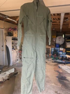 Flight suit US military CWU-27P OD/sage